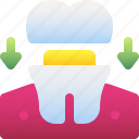 molar, crown, swap, replace, tooth