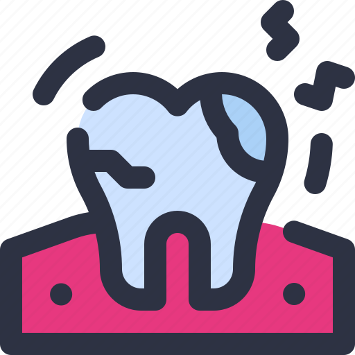 Caries, decay, cavity, tooth icon - Download on Iconfinder