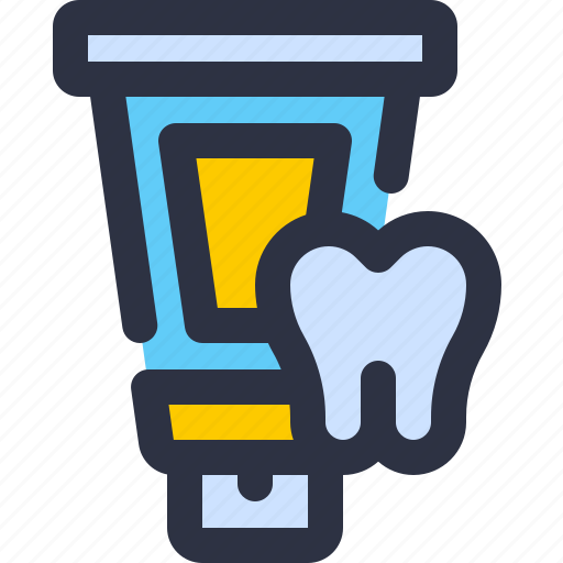 Toothpaste, toothbrush, cleaning, tooth icon - Download on Iconfinder