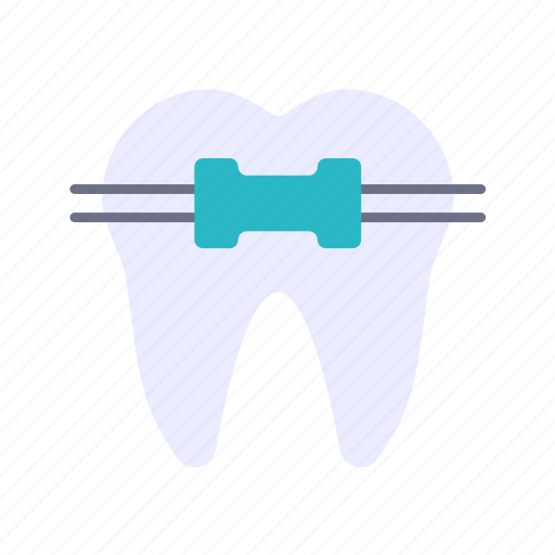 Braces, care, dental, doodle, orthodontic, straight, teeth icon - Download on Iconfinder