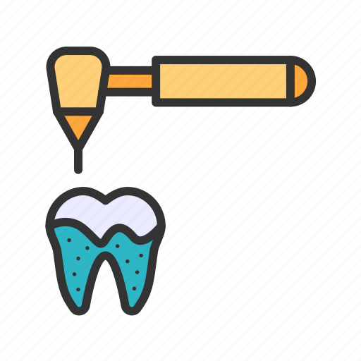 Dental treatment, dentistry, service, stomatologist, decayed tooth, dental veneers, doodle icon - Download on Iconfinder