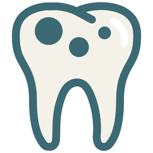 Caries, decayed tooth, dental, dentist, dentistry, tooth, dental treatment icon - Free download