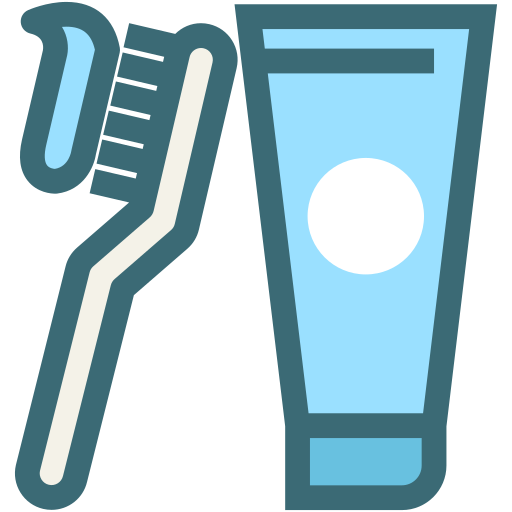 Clean teeth, dental, dentist, dentistry, oral hygiene, toothbrush, toothpaste icon - Free download