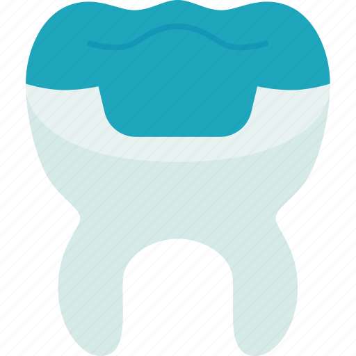 Dental, overlays, restoration, oral, health icon - Download on Iconfinder