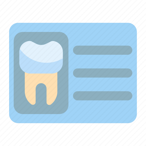 Card, dental, dentist, tooth icon - Download on Iconfinder