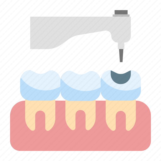 Dental, dentist, drill, teeth icon - Download on Iconfinder
