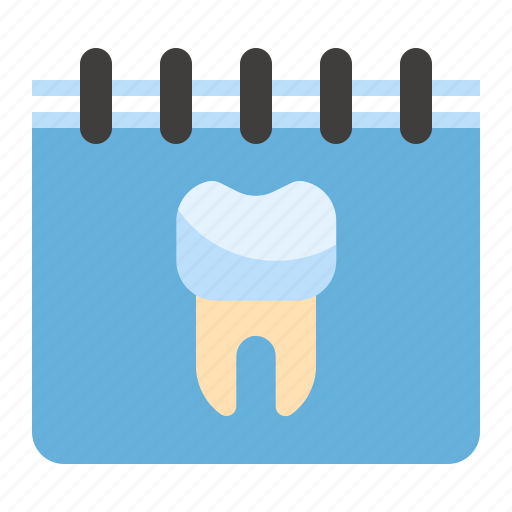 Appointment, calendar, dental, tooth icon - Download on Iconfinder