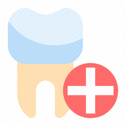 Dental, plus, tooth icon - Download on Iconfinder