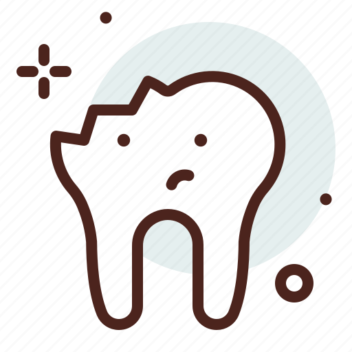Broken, dental, tooth, stomatology, teeth icon - Download on Iconfinder