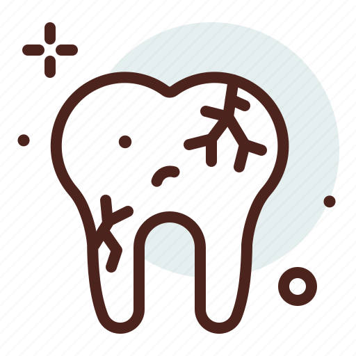 Crack, dental, tooth, dentist, teeth icon - Download on Iconfinder