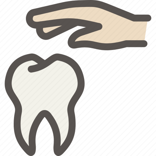 Care, dental, dentist, hand, health, tooth, treatment icon - Download on Iconfinder