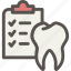 check, checklist, dental, dentist, health, tooth 