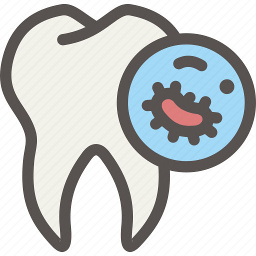 Bacteria, dental, dentist, disease, germ, health, tooth icon - Download on Iconfinder