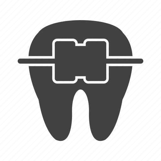 Braces, dental, dentist, mouth, orthodontics, smile, teeth icon - Download on Iconfinder