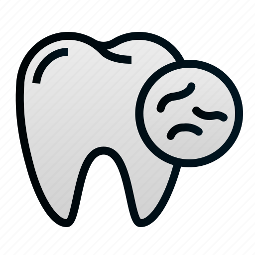 Bacteria, dental, dentist, health, teeth, tooth, unhealthy icon - Download on Iconfinder