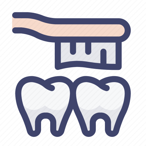 Brush, dental, dentist, tooth, toothbrush icon - Download on Iconfinder