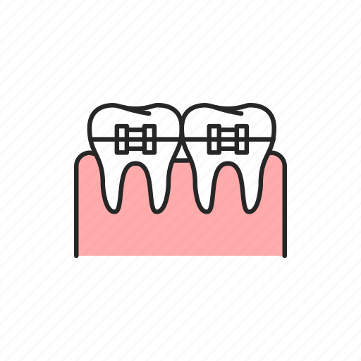 Teeth, braces, orthodontics icon - Download on Iconfinder