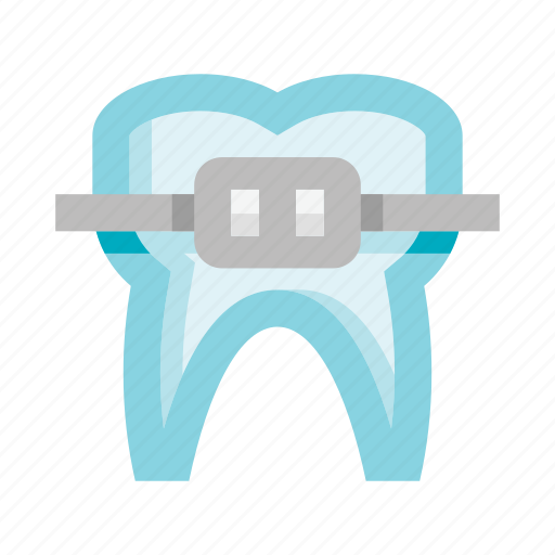 Tooth, braces, dental, dental treatment, oral hygiene icon - Download on Iconfinder