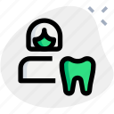 female, tooth, medical, dentist