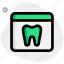 tooth, browser, medical, web 
