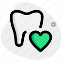 tooth, heart, dental, favorite
