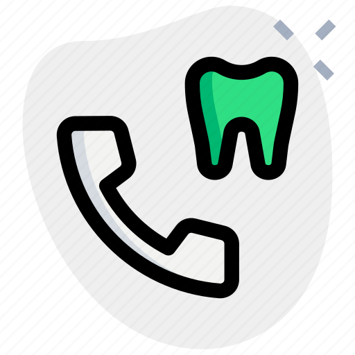 Tooth, telephone, dental, medical icon - Download on Iconfinder
