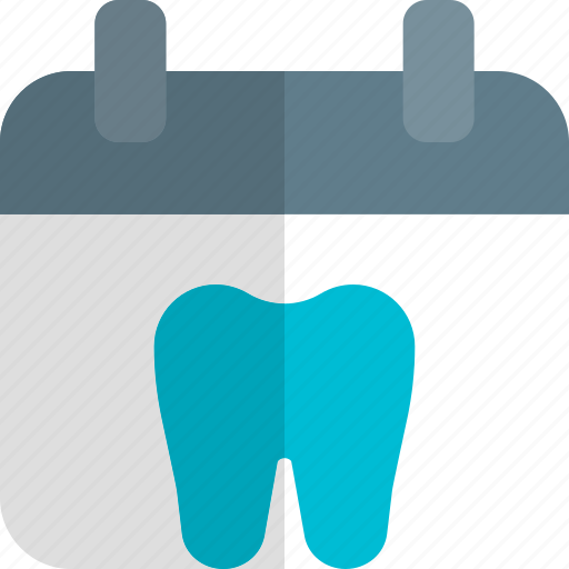 Tooth, calendar, medical, schedule icon - Download on Iconfinder