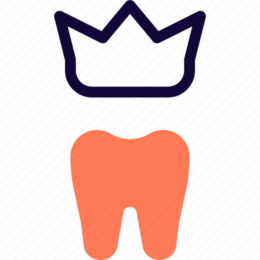 Tooth, crown, medical, healthcare icon - Download on Iconfinder