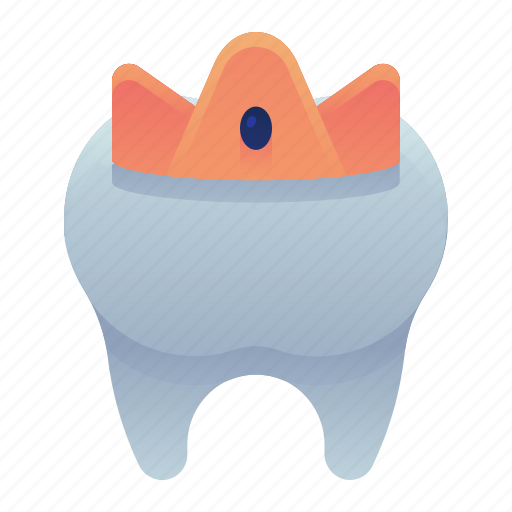 Crown, dental, dentist, procedure, tooth icon - Download on Iconfinder