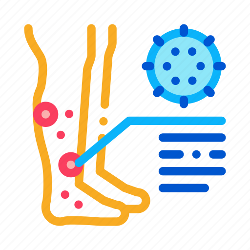 Care, dermatitis, dermatology, hands, head, legs, rash icon - Download on Iconfinder