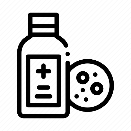 Bottle, care, dermatitis, dermatology, head, medical, skin icon - Download on Iconfinder