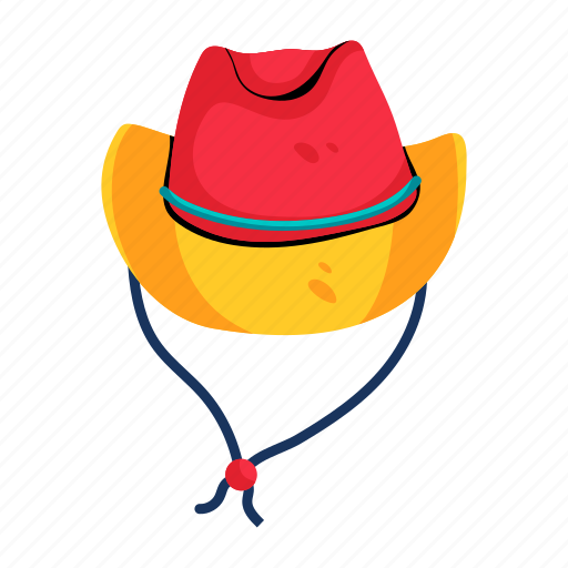 Desert headwear, straw hat, straw cap, adventure hat, summer hat icon - Download on Iconfinder