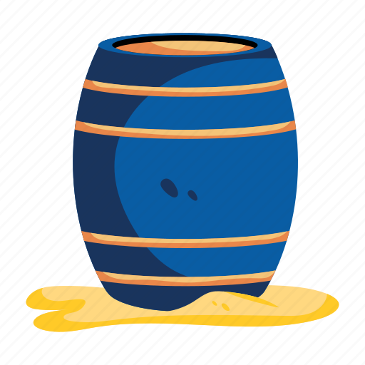 Drum, cask, barrel, sand drum, wooden barrel icon - Download on Iconfinder