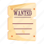 wanted paper, wanted poster, wanted flyer, criminal poster, search poster 