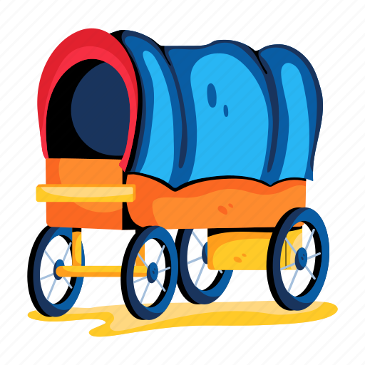 Carriage, horse carriage, western carriage, chariot ride, horse cart icon - Download on Iconfinder