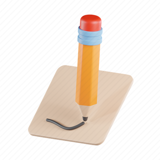 Pen, edit, writing, tool, drawing 3D illustration - Download on Iconfinder