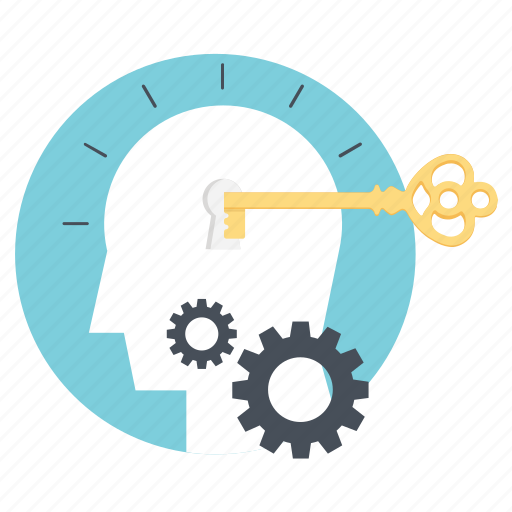 Brain potential, key solutions, mind theory, power of imagination, thinking process icon - Download on Iconfinder
