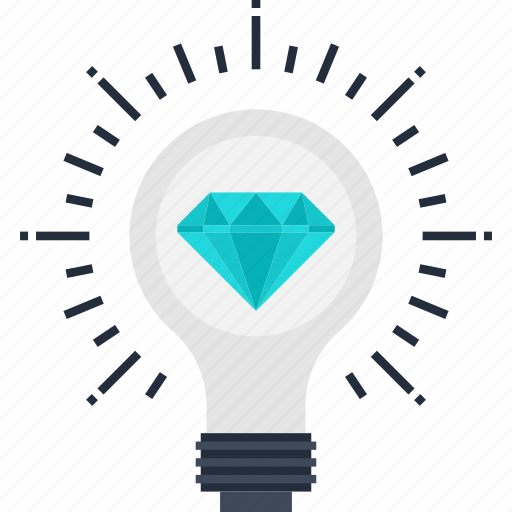 Brilliant, bulb, energy, idea, imagination, light, power icon - Download on Iconfinder