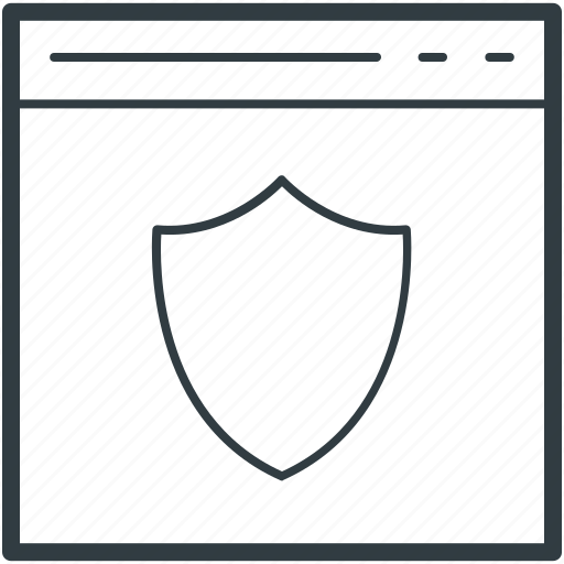 Protection, protection shield, security shield, shield, web security icon - Download on Iconfinder