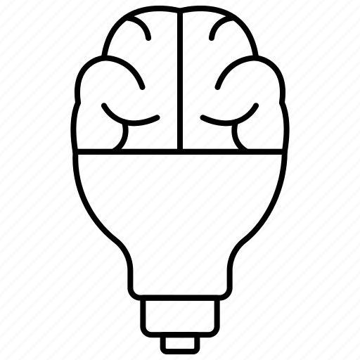Mind, brain, creative, thinking, illumination icon - Download on Iconfinder