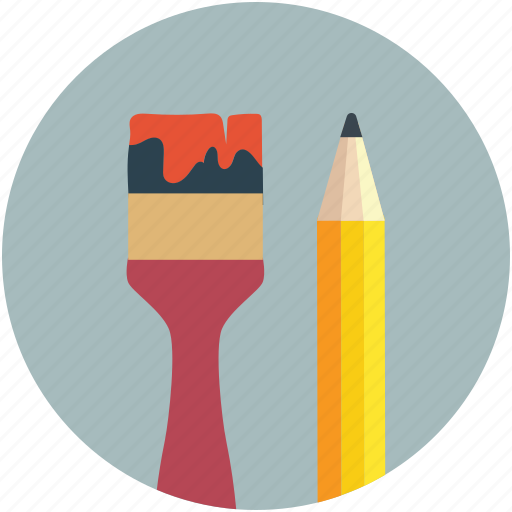 Art, color, design, draw, pencil, pencil and brush, pencils icon - Download on Iconfinder