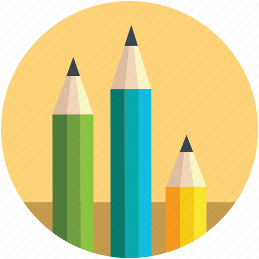 Bundle of pencils, color pencils, designing, pastels, pencils icon - Download on Iconfinder