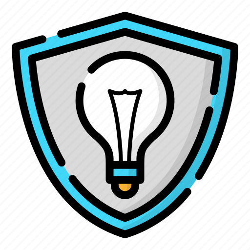 Creative, design, idea, shield, thinking icon - Download on Iconfinder
