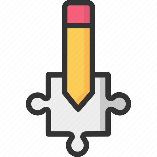 Design, draw, pencil, puzzle icon - Download on Iconfinder