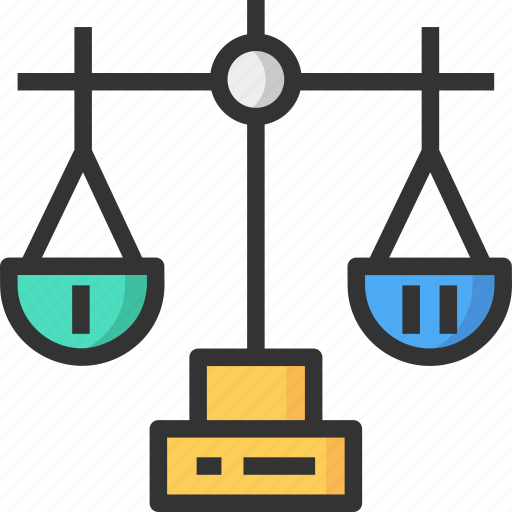 Balance, balance scale, comparison, scale icon - Download on Iconfinder