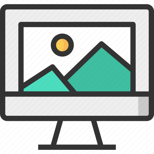 Computer, gallery, image, photo, photography icon - Download on Iconfinder