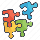 backdrop, teamwork, puzzle, jigsaw