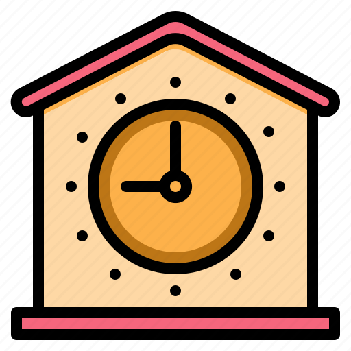 Clock, design, home, time icon - Download on Iconfinder