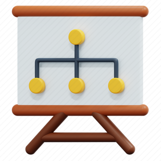 Flowchart, business, diagram, workflow, chart, planning, process 3D illustration - Download on Iconfinder