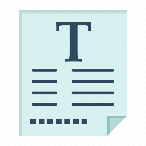 File, fount, poster, text icon - Download on Iconfinder